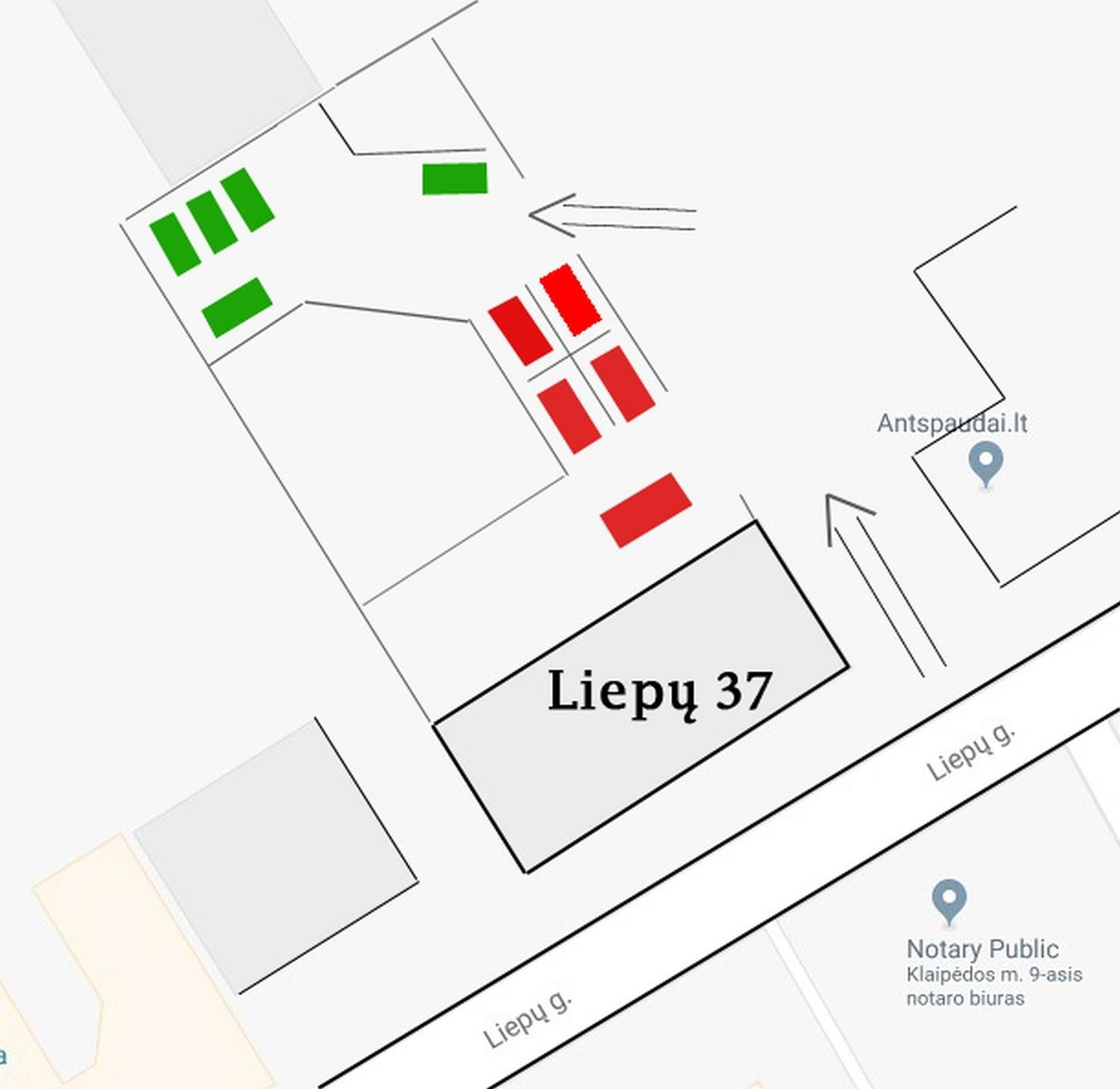 Ferienwohnung Liepu 37 Klaipėda Exterior foto